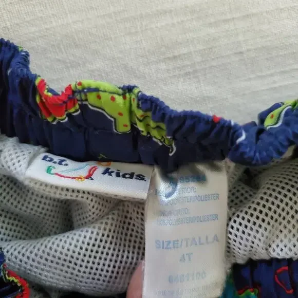 Vintage Shark Swim Trunks 4t - Picture 4 of 8